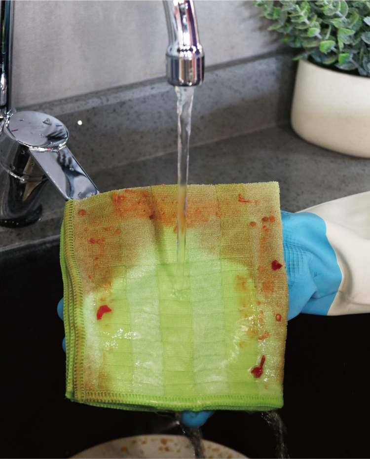 Dr.Dirt Bamboo Fiber Dish Washing Cloth - Cleanic Cleaning Equipment